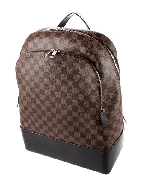 fake louis vuitton damier ebene backpack|louis vuitton checkered bag.